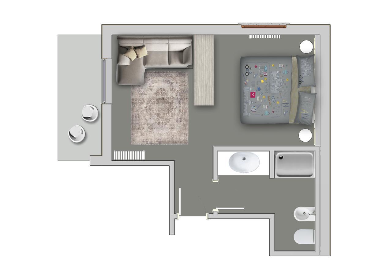 Art B&B Design Costa Volpino Kültér fotó